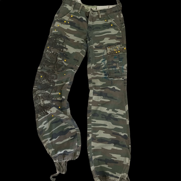 Miss me low rise camouflage pants - Picture 2 of 7